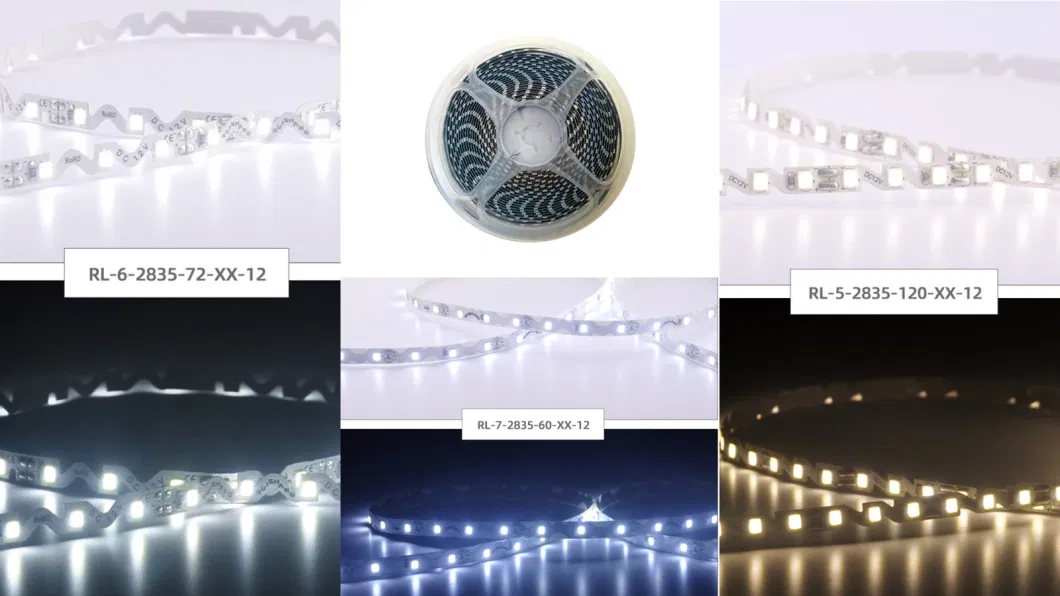 Mini 5mm 6mm 7mm Width SMD 2835 S Shape Zig Zag Bendable Flex Neon Lighting LED Strip for Signage Signboard Channel LED Letter